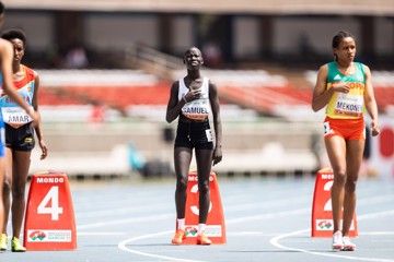 ART athlete Alice Samuel at the World Athletics U20 Championships in Nairobi